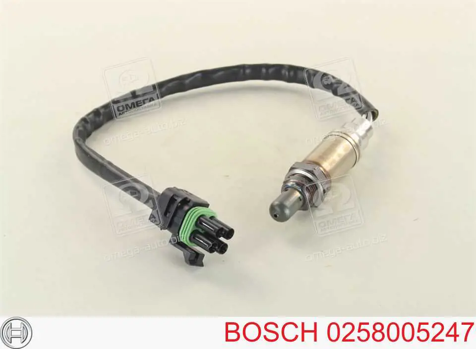 0258005247 Bosch лямбда-зонд, датчик кислорода