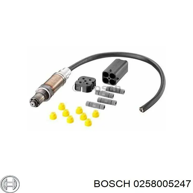 Лямбда датчик кислорода Bosch 0258005247 цена, от 50.54 USD