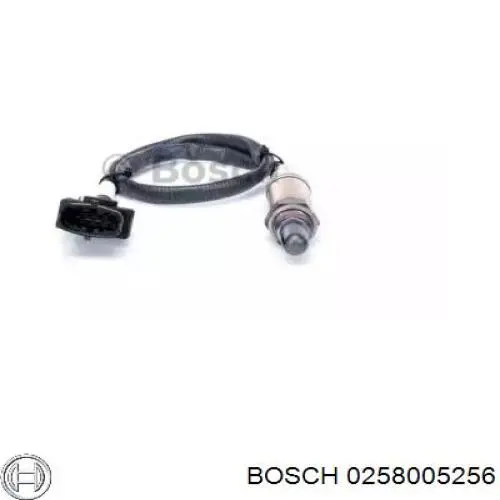 Купить 0258005256 Bosch Датчик кислорода до катализатора