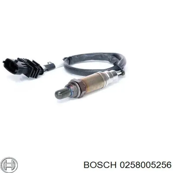 Sonda Lambda Sensor De Oxigeno Para Catalizador 0258005256 Bosch