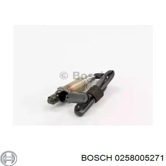 0 258 005 271 Bosch лямбда-зонд, датчик кислорода после катализатора правый