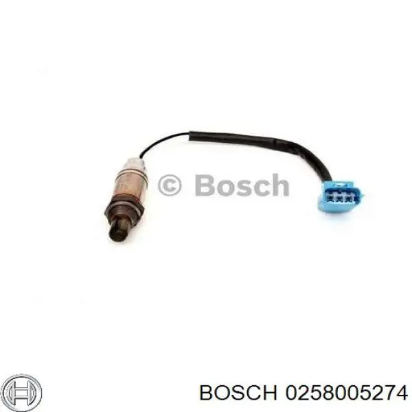 0258005274 Bosch лямбда-зонд, датчик кислорода до катализатора