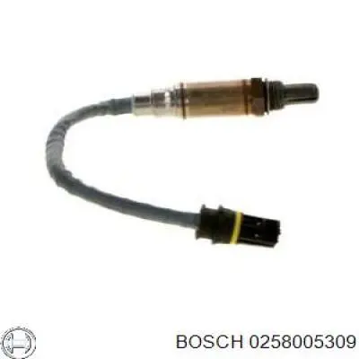 Купить 0258005309 Bosch Лямбда-зонд, датчик кислорода до катализатора правый