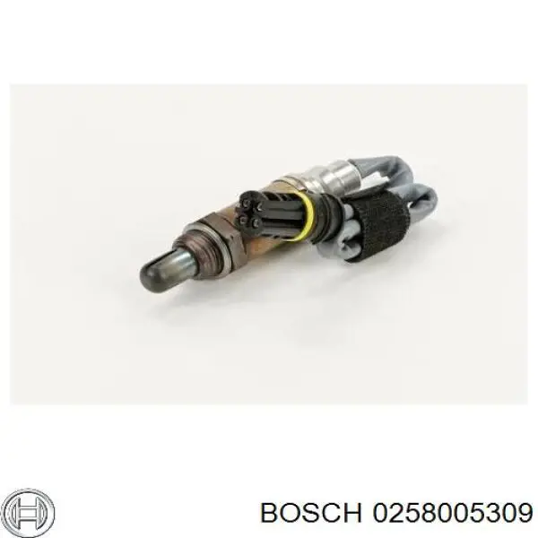 0258005309 Bosch Лямбдазонд, датчик кислорода до катализатора, правый