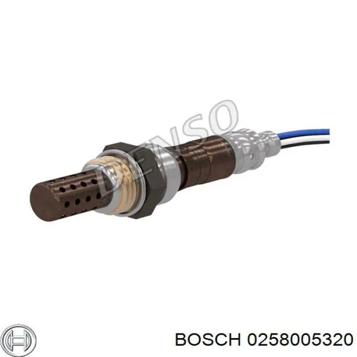 0258005320 Bosch лямбда-зонд, датчик кислорода до катализатора правый