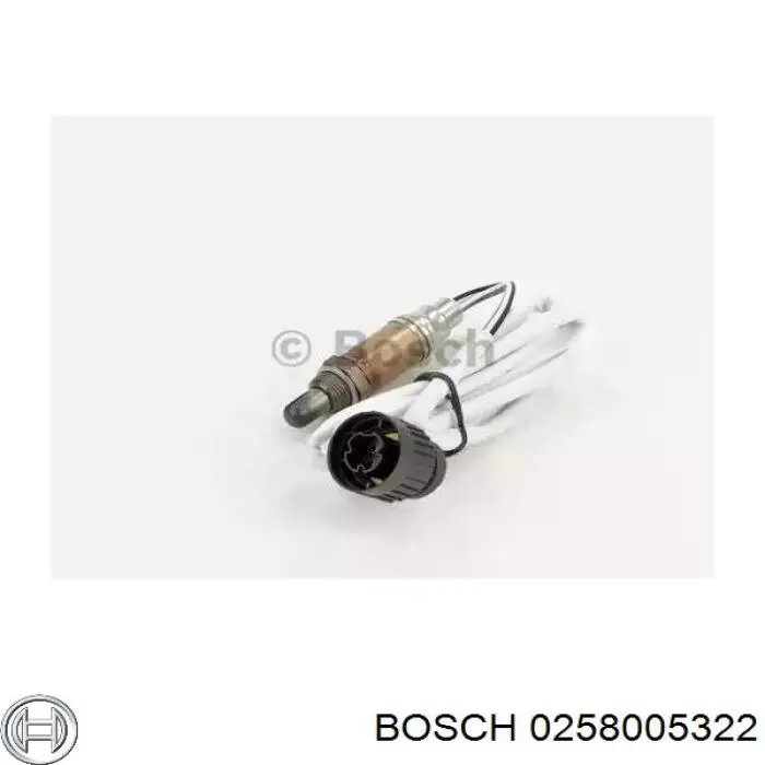 0258005322 Bosch лямбда-зонд, датчик кислорода