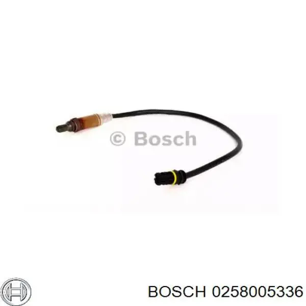 0258005336 Bosch sonda lambda, sensor de oxigênio