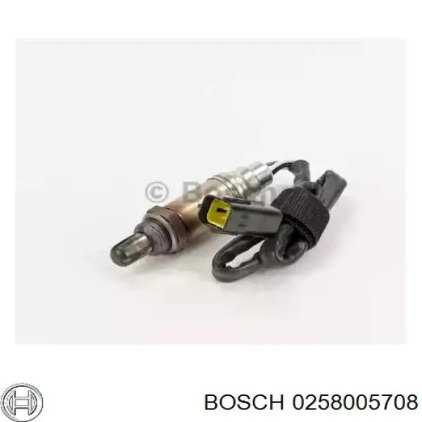 0258005708 Bosch лямбда-зонд, датчик кислорода до катализатора