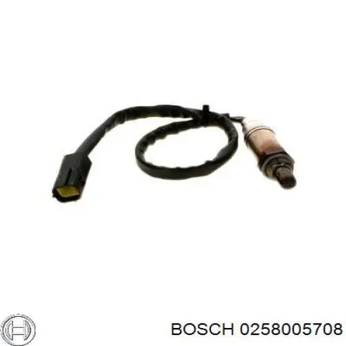 Лямбдазонд, датчик кислорода до катализатора Bosch 0258005708 цена, от 49.21 USD