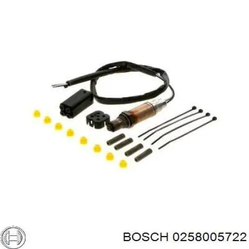0258005722 Bosch Датчик кислорода после катализатора