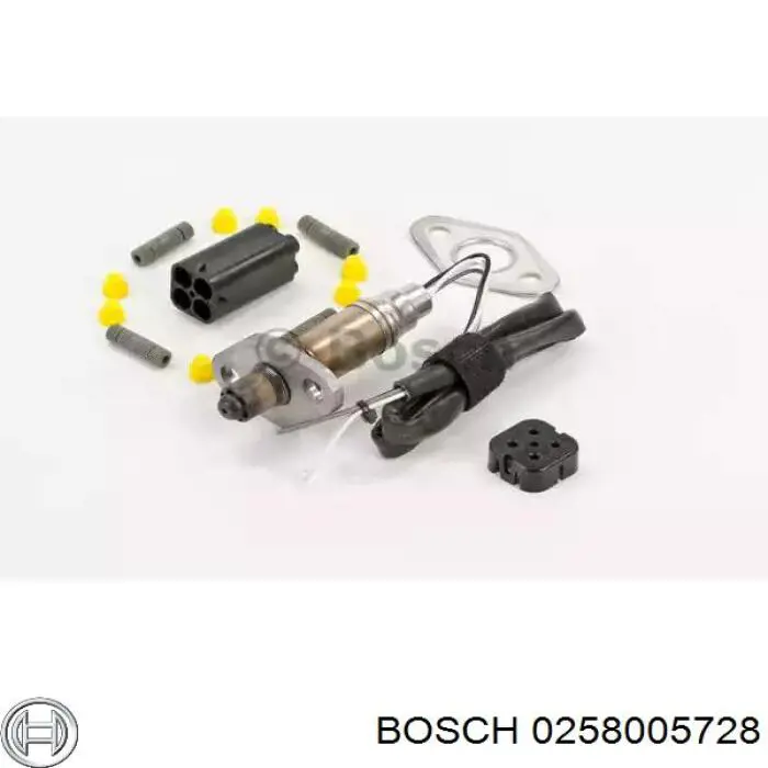 0258005728 Bosch лямбда-зонд, датчик кислорода до катализатора