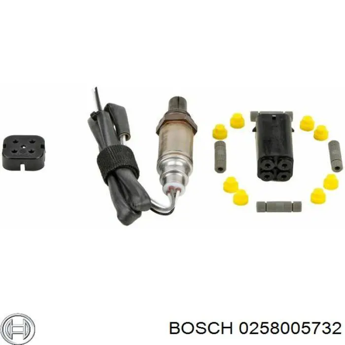 Лямбдазонд, датчик кислорода до катализатора Bosch 258005732 цена, от 53.16 USD