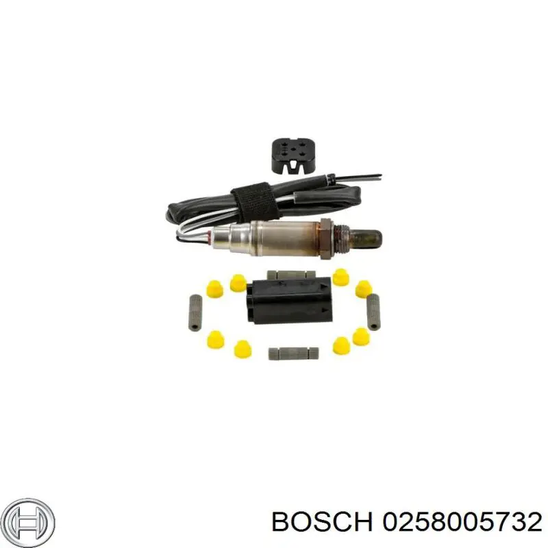 Sonda Lambda Sensor De Oxigeno Para Catalizador 0258005732 Bosch