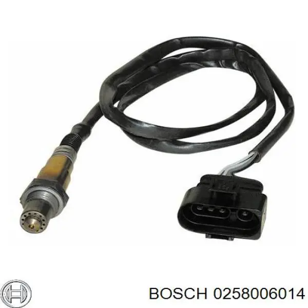 0 258 006 014 Bosch лямбда-зонд, датчик кислорода после катализатора