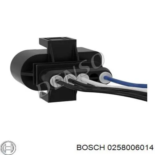 Лямбдазонд, датчик кислорода после катализатора Bosch 0258006014 цена, от 44.34 USD