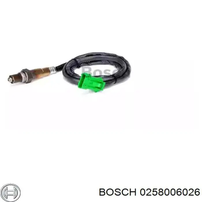 0 258 006 026 Bosch лямбда-зонд, датчик кислорода до катализатора