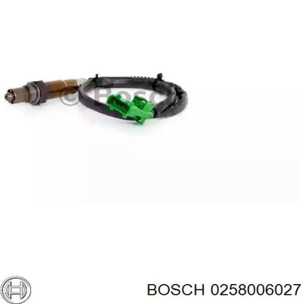 0258006027 Bosch лямбда-зонд, датчик кислорода до катализатора левый