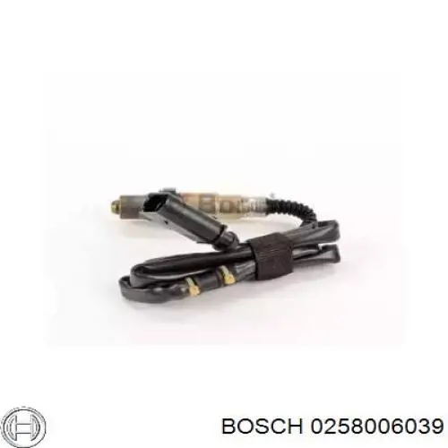 0258006039 Bosch лямбда-зонд, датчик кислорода до катализатора