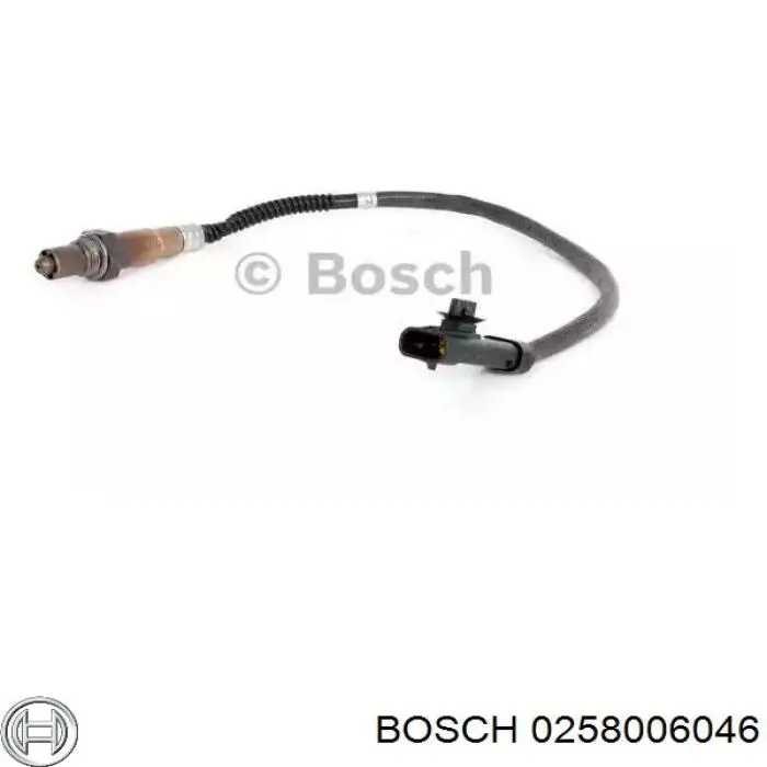 Sonda lambda post catalizador 0258006046 Bosch