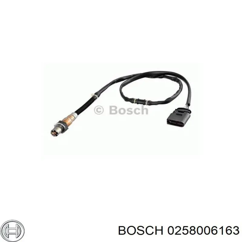 0258006163 Bosch лямбда-зонд, датчик кислорода после катализатора