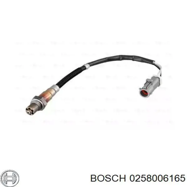 Sonda Lambda Sensor De Oxigeno Para Catalizador 0258006165 Bosch