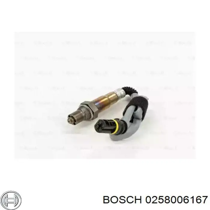 0258006167 Bosch лямбда-зонд, датчик кислорода