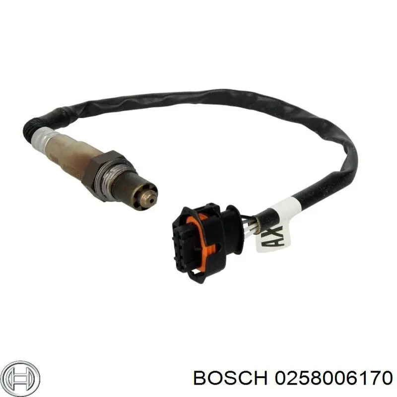 0 258 006 170 Bosch лямбда-зонд, датчик кислорода до катализатора