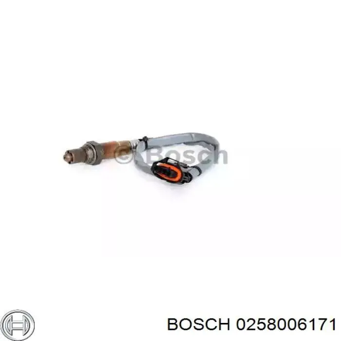 0 258 006 171 Bosch лямбда-зонд, датчик кислорода до катализатора