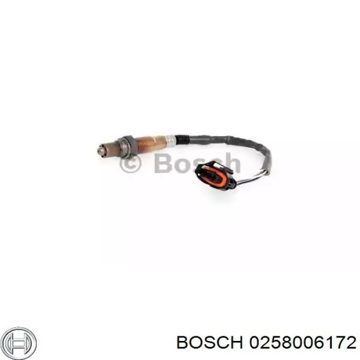 0258006172 Bosch лямбда-зонд, датчик кислорода после катализатора