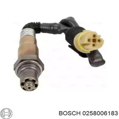 0258006183 Bosch лямбда-зонд, датчик кислорода после катализатора