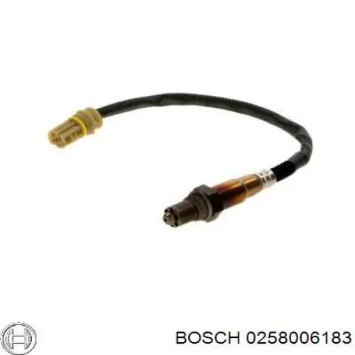 Лямбдазонд, датчик кислорода после катализатора Bosch 0258006183 цена, от 28.97 USD