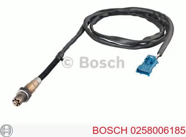 0258006185 Bosch лямбда-зонд, датчик кислорода после катализатора