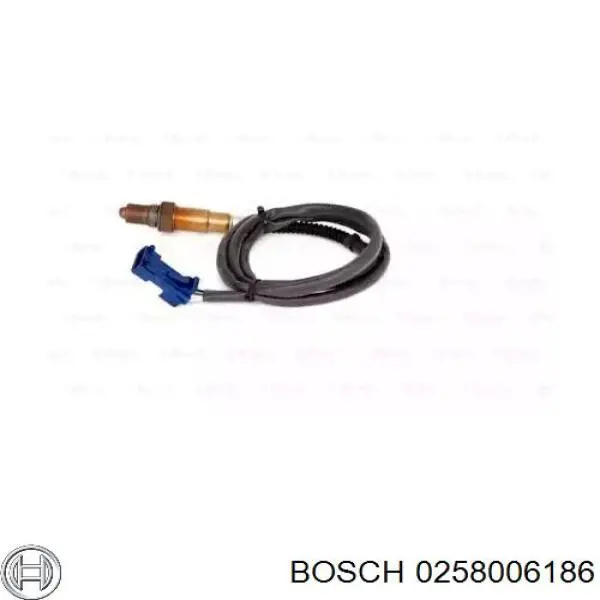 0 258 006 186 Bosch лямбда-зонд, датчик кислорода после катализатора