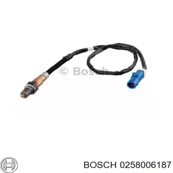 0 258 006 187 Bosch лямбда-зонд, датчик кислорода до катализатора