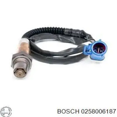 Датчик кислорода до катализатора 0258006187 Bosch