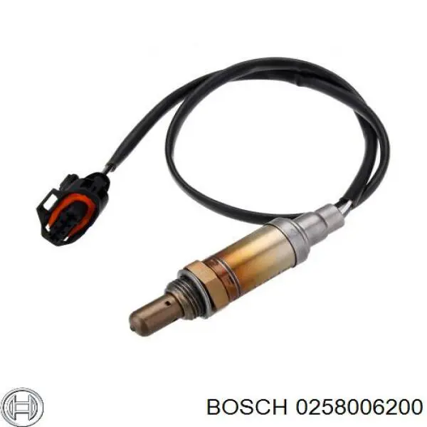 0258006200 Bosch лямбда-зонд, датчик кислорода