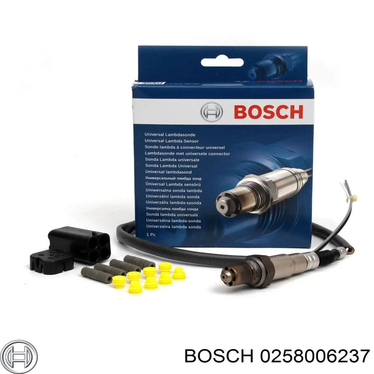 Лямбдазонд, датчик кислорода после катализатора Bosch 0258006237 цена, от 53.89 USD
