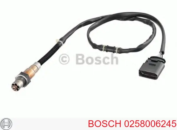 0258006245 Bosch Лямбда-зонд, датчик кислорода до катализатора