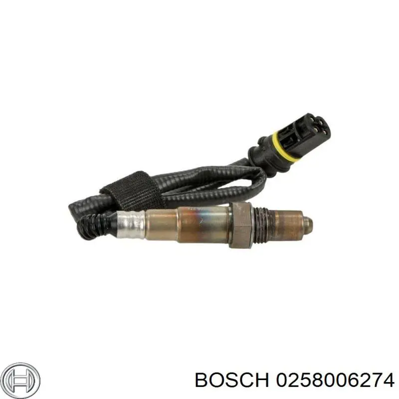 Лямбда-зонд, датчик кислорода до катализатора правый 0258006274 Bosch