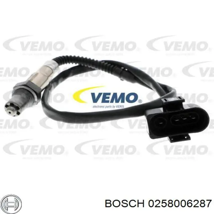 Купить 0258006287 Bosch Датчик кислорода до катализатора