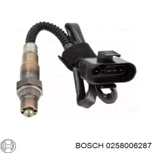 Датчик кислорода до катализатора 0258006287 Bosch