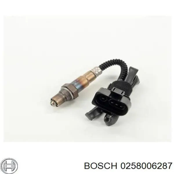 0258006287 Bosch лямбда-зонд, датчик кислорода до катализатора