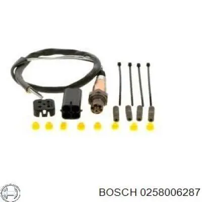 0258006287 Bosch Лямбда-зонд, датчик кислорода до катализатора