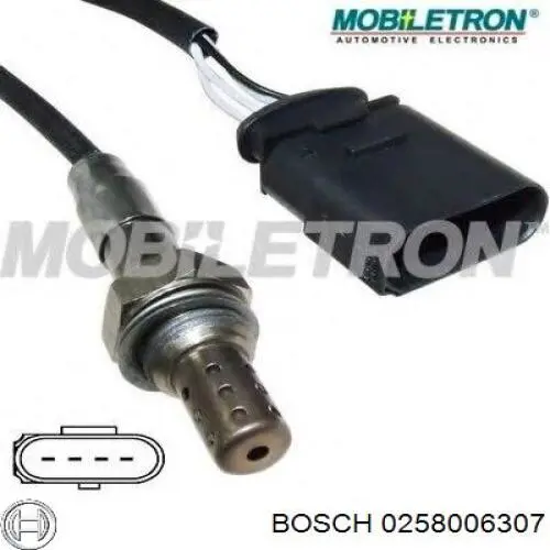 Лямбда зонд 0258006307 Bosch