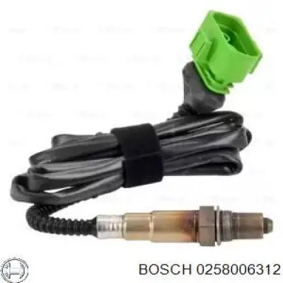 0258006312 Bosch Лямбда зонд после катализатора, правый