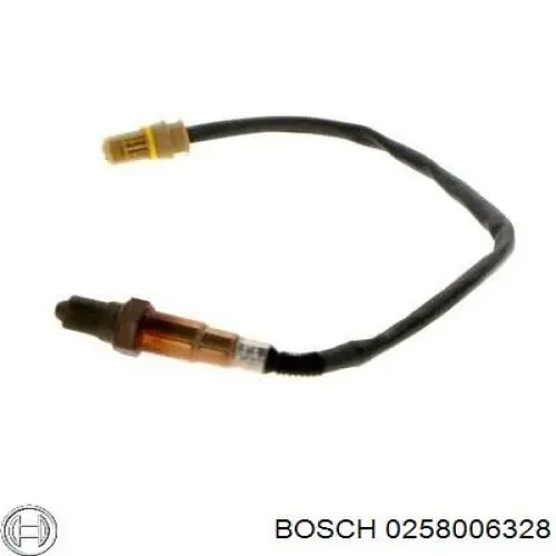 Sonda Lambda, Sensor de oxígeno despues del catalizador izquierdo 0258006328 Bosch