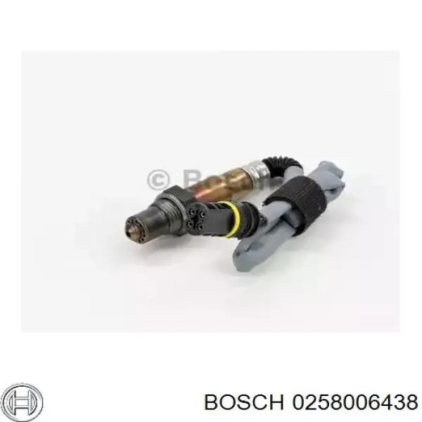 0258006438 Bosch лямбда-зонд, датчик кислорода после катализатора левый