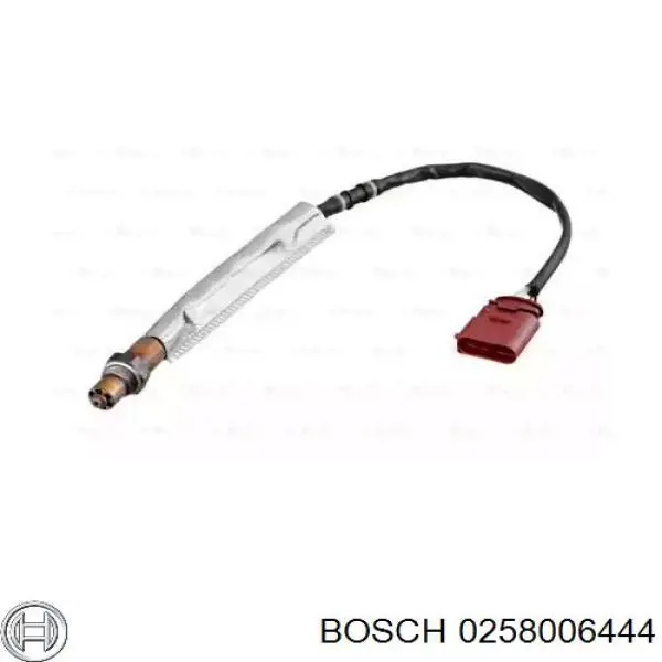 0258006444 Bosch лямбда-зонд, датчик кислорода после катализатора левый