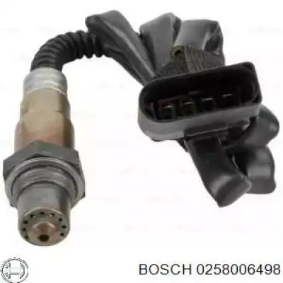 0258006498 Bosch лямбда-зонд, датчик кислорода после катализатора