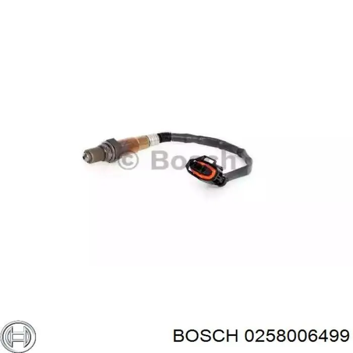 0 258 006 499 Bosch лямбда-зонд, датчик кислорода после катализатора